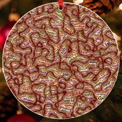 Mind Brain Thought Mental Uv Print Acrylic Ornament Round