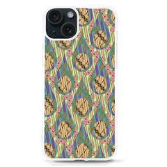 Tribal Background Boho Batik Iphone 15 Tpu Uv Print Case
