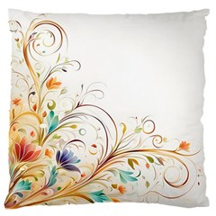 Flower 16  Baby Flannel Cushion Case (two Sides)