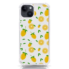 Illustrations Lemon Citrus Fruit Yellow Iphone 14 Tpu Uv Print Case