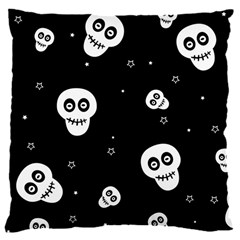 Skull Pattern 16  Baby Flannel Cushion Case (two Sides)