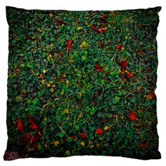 Grass Nature Meadow 16  Baby Flannel Cushion Case (two Sides)