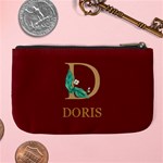 Personalized Initial Name Large Coin Purse Large Coin Purse Back