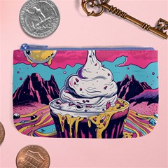 Dessert Chocolate Cream Large Coin Purse