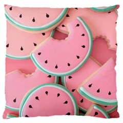 Aesthetic Cute Kawaii Watermelon 16  Baby Flannel Cushion Case (two Sides)