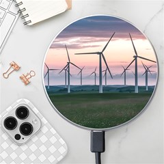 Wind Giants At Twilight Wireless Fast Charger(white)