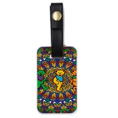 Dead Dancing Bears Grateful Dead Pattern Luggage Tag (one Side)