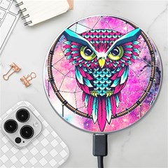 Owl Dreamcatcher Wireless Fast Charger(white)