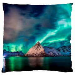 Amazing Aurora Borealis Colors 16  Baby Flannel Cushion Case (two Sides)