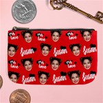 Personalized Photo Many Face Head Name Large Coin Purse Large Coin Purse Front