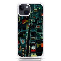 Art Cityscape Japanese Iphone 14 Tpu Uv Print Case