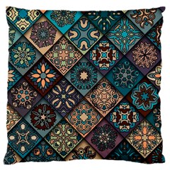 Flower Texture Background Colorful Pattern 16  Baby Flannel Cushion Case (two Sides)