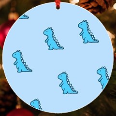Dinosaur , Cute, Pastel, Uv Print Acrylic Ornament Round