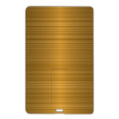 Gold, Desenho, Golden, Metal, Shiny, Name Card Style Usb Flash Drive