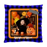 Personalized Photo Halloween Lace Frame Standard Cushion Case Standard Cushion Case (One Side) Front