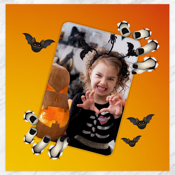 Personalized Photo Halloween Hand Canvas Canvas 20  x 20 