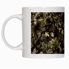 Camouflage Army Survival Uniform White Mug