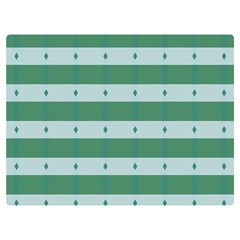 Pattern Triangle Two Sides Premium Plush Fleece Blanket (baby Size)