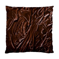 Chocolate Texture, Dark Chocolate Background Standard Cushion Case (one Side)