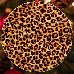 Giraffe Texture, Close-up, Giraffe Skin Texture Uv Print Acrylic Ornament Round