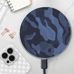 Purple Camo Wireless Fast Charger(white)