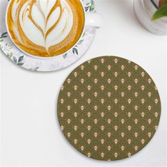 Camping Is Fun! Uv Print Round Tile Coaster