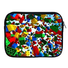 Falling Lego Bricks, Desenho Apple Ipad 2/3/4 Zipper Cases