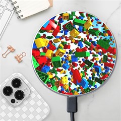 Falling Lego Bricks, Desenho Wireless Fast Charger(white)