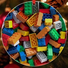 Lego, Toy Block, Colorfulness, Kids Uv Print Acrylic Ornament Round