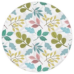 Leaf Pattern  Round Trivet