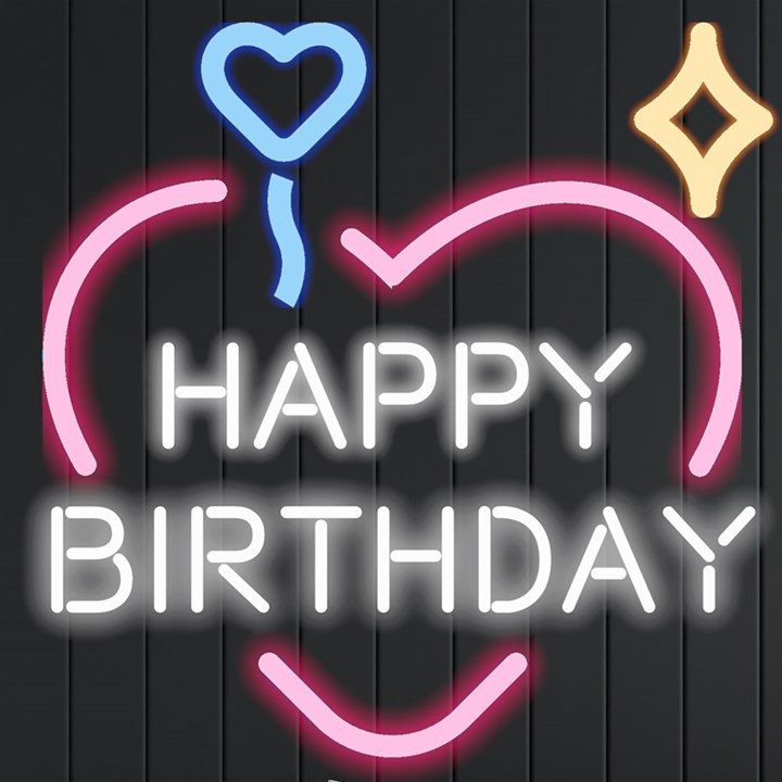Personalized Happy Birthday Neon Signs and Lights Neon Signs and Lights