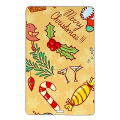 Merry Christmas, New Year Backgrounds, Happy New Year Name Card Style Usb Flash Drive