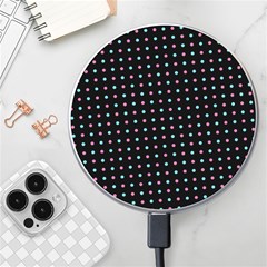 Pattern Dots Wallpaper Seamless Wireless Fast Charger(white)