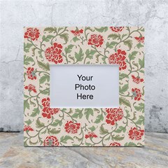Traditional Vintage Geometric Asianstyle Classic White Box Photo Frame 4  X 6 