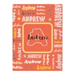 Personalized Name Blanket Two Sides Premium Plush Fleece Blanket (Mini) 35, x27,  Blanket Front