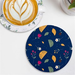 Cute Korean Pattern Uv Print Round Tile Coaster