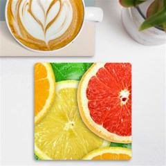 Fruit, Lemon Uv Print Square Tile Coaster 