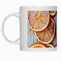 Orange, Slices, Fruits, Citrus White Mug
