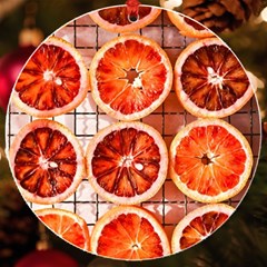 Peorange, Fruit, Citrus Uv Print Acrylic Ornament Round