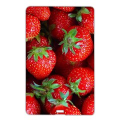 Strawberry, Berries, Fresh, Red Name Card Style Usb Flash Drive