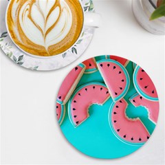 Watermelon, Fruit Uv Print Round Tile Coaster