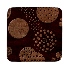 Geometric Design 09 Square Wood Guitar Pick Holder Case And Picks Set