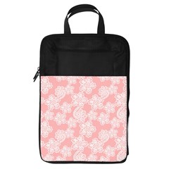 Lace White Ornamental Textile Foldable Shoe Storage Bag