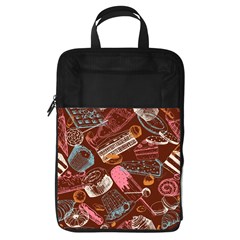 Sweet Food Seamless Pattern Foldable Shoe Storage Bag