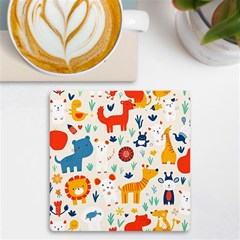 Pet Animal 03 Uv Print Square Tile Coaster 