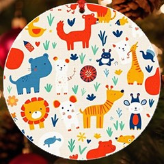 Pet Animal 03 Uv Print Acrylic Ornament Round