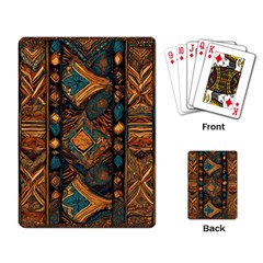 Tribal Chic Playing Cards Single Design (rectangle)