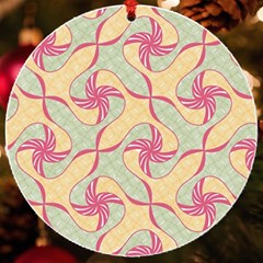 Abstract Pattern Design Scrapbooking Uv Print Acrylic Ornament Round