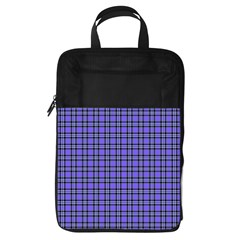Blue Tartan Plaid 1 Foldable Shoe Storage Bag