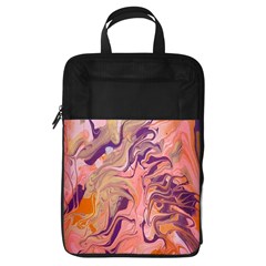 Pink Ribbon Foldable Shoe Storage Bag